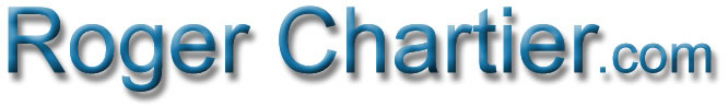 The fabulous Roger Chartier logo