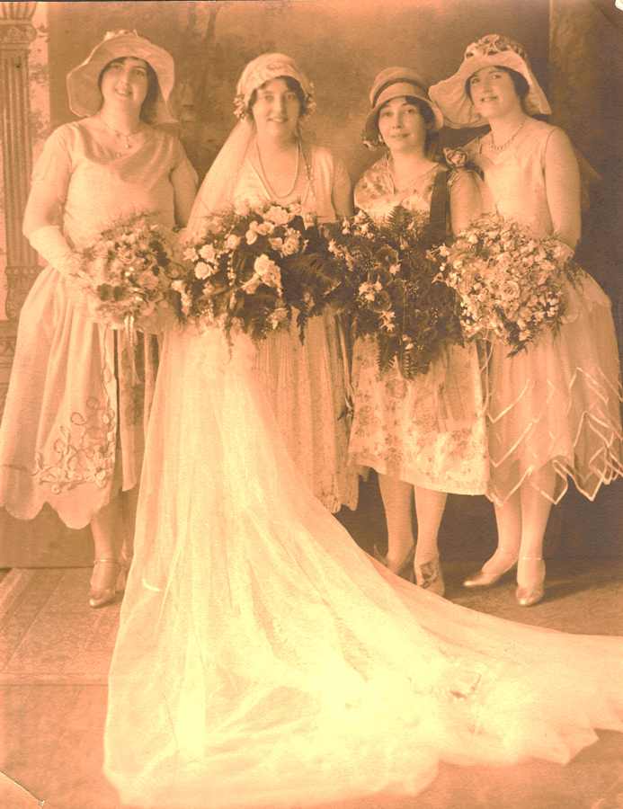 ALice (Audette) Sirois - and bride's maids