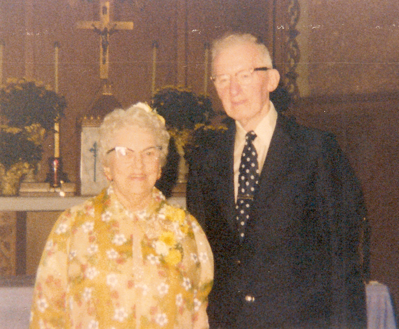 Alice and Andrew sirois older in church