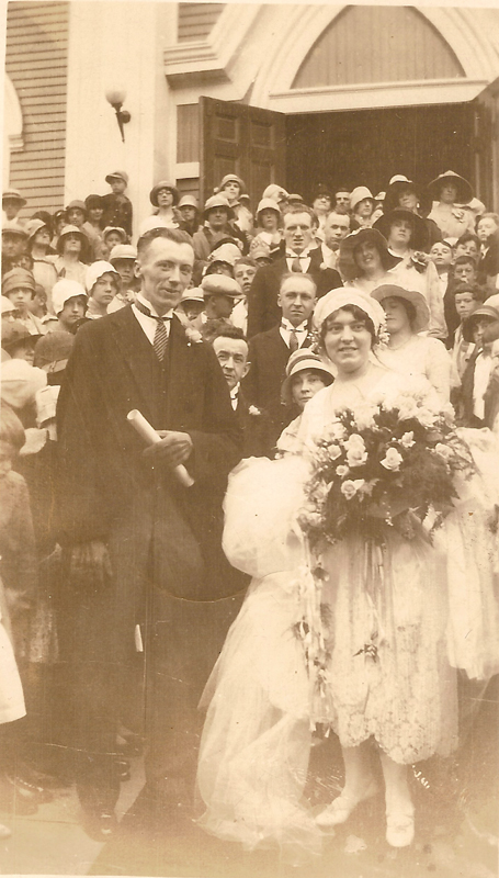 ALice (audette) Sirois and ANdrew wedding 1