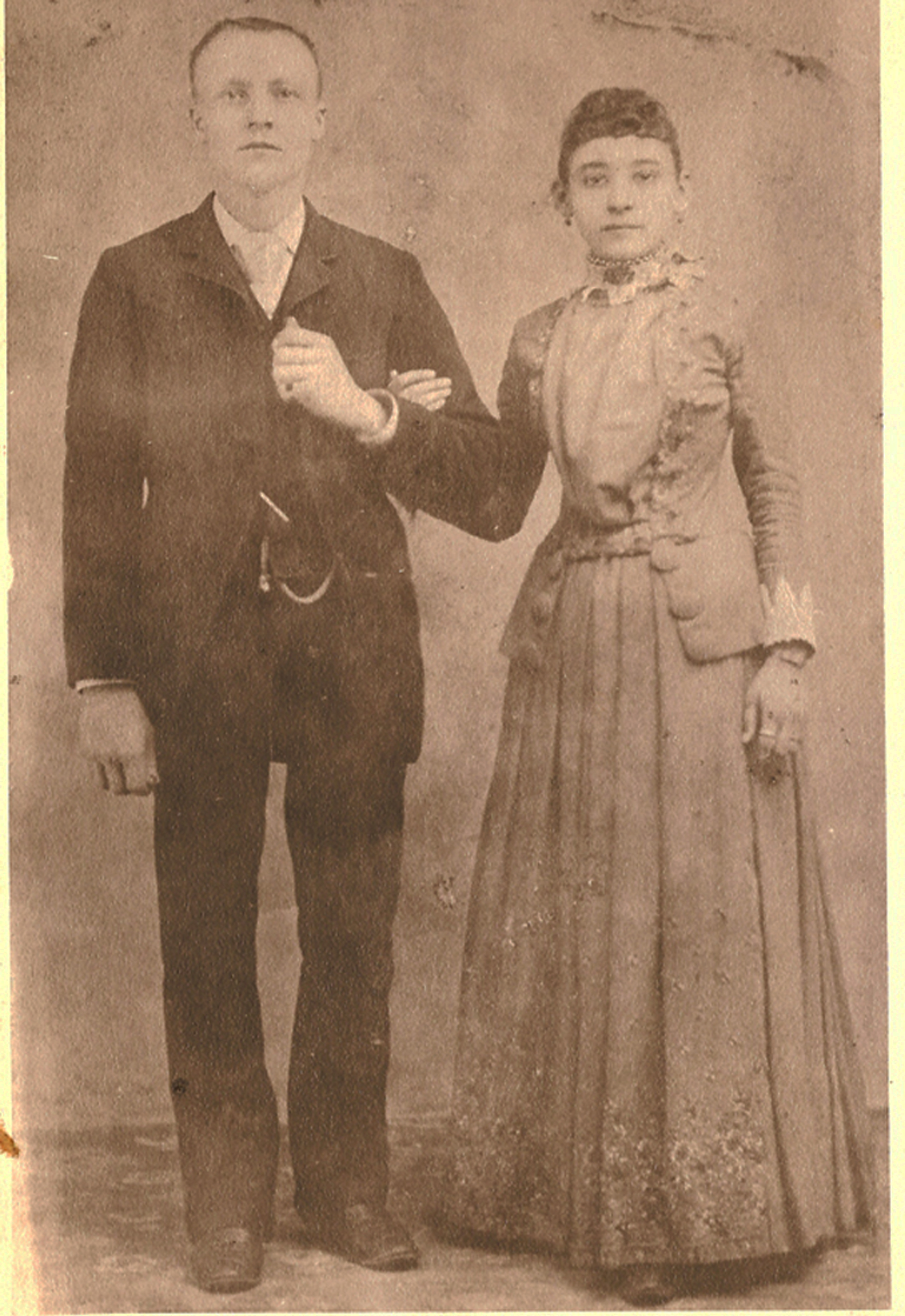 Damien And Audena Audette late 1800's