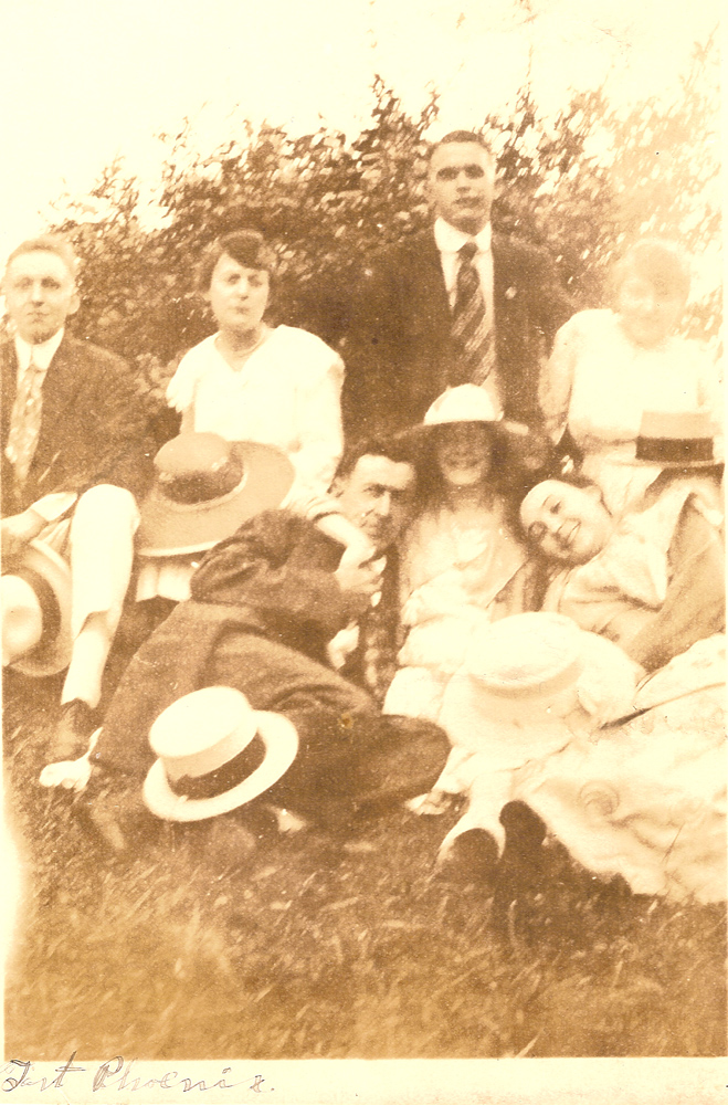 Donat and Adeline at Fort Phoenix about 1917